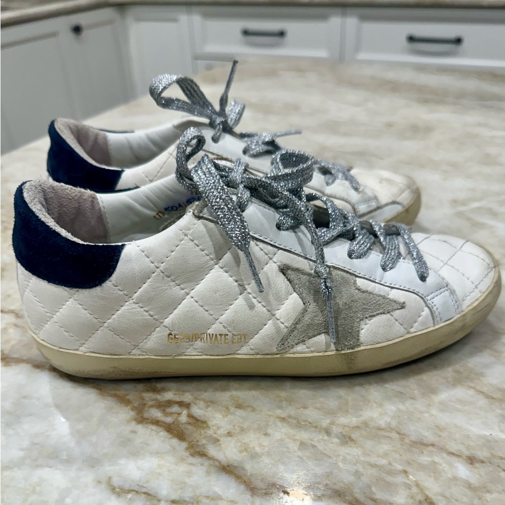 Golden Goose Superstar Quilted Leather Sneakers